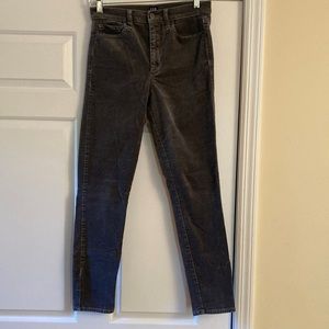 Gap True Skinny velvet jean